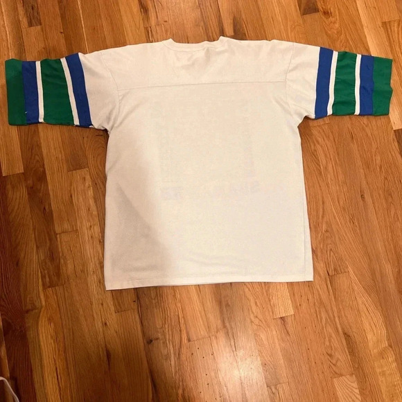 VINTAGE | 1970’s Seahawks | Jersey Style Men’s Shirt | Size XL - Picture 6 of 9
